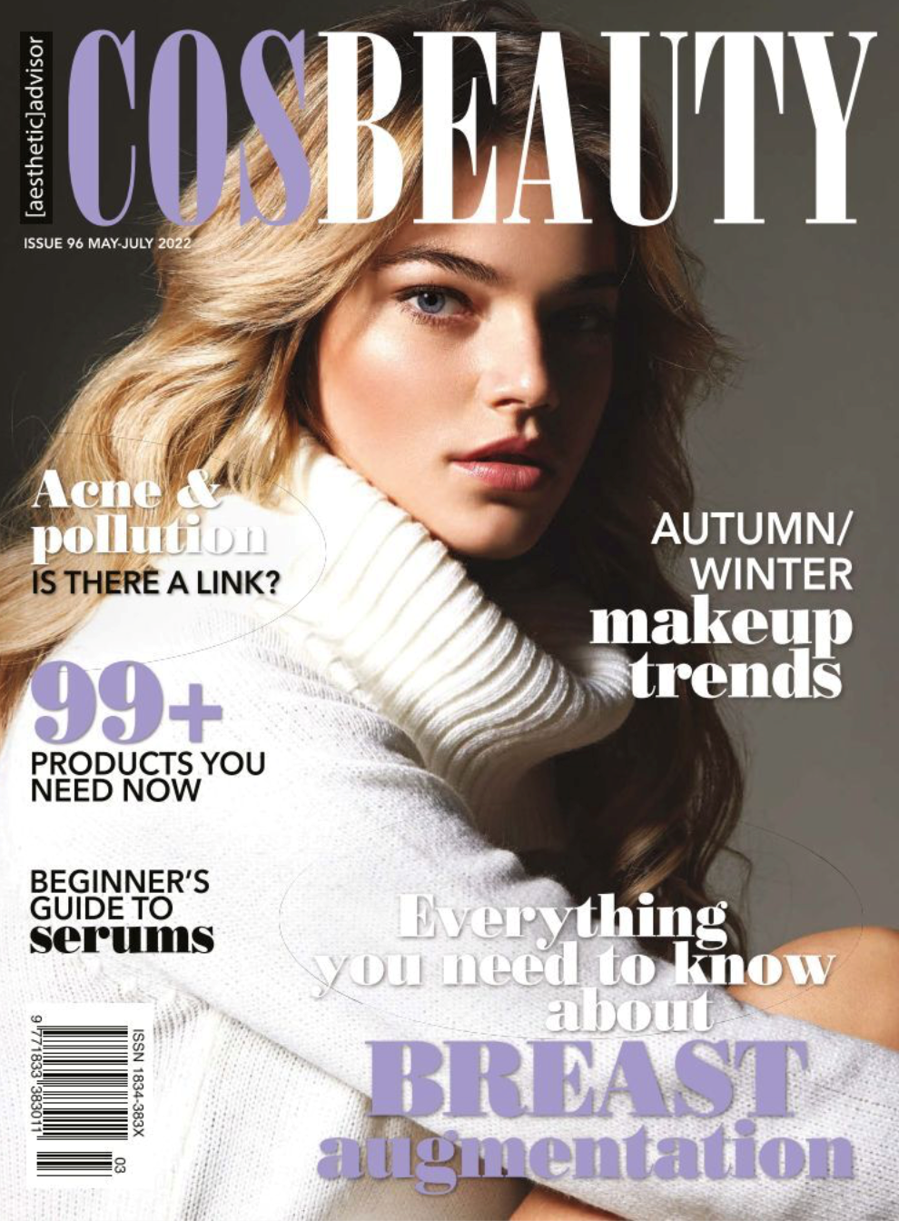 Cos Beauty Mag features a triad of EVY Professional