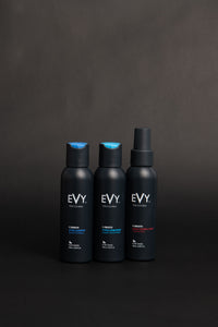 EVY Professional E Smooth Hydra Travel Essentials Kit — Shampoo, Conditioner and Thermal Spray 3x100ml
