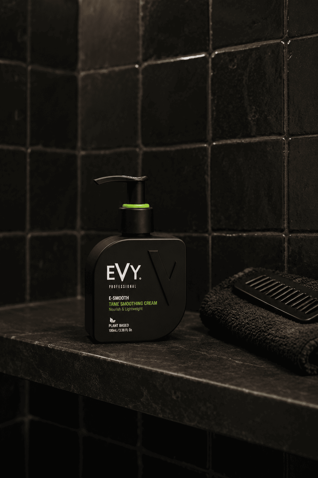 EVY Professional E Smooth Tame Smoothing Cream — Weightless Frizz Control Styling 100ml
