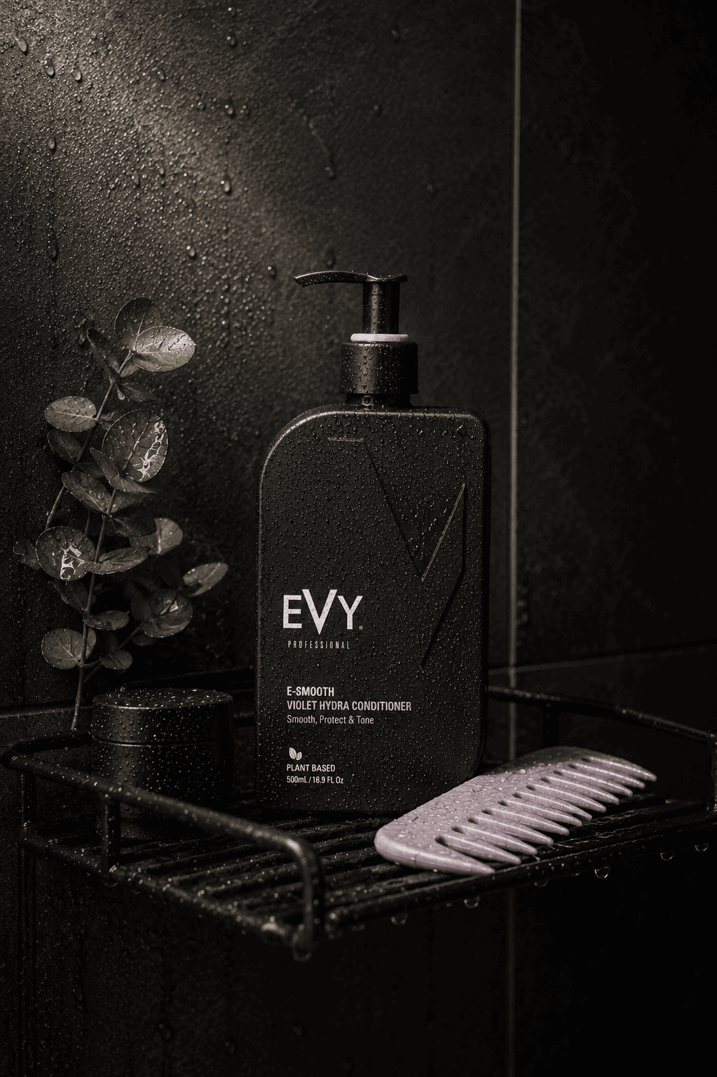 EVY Professional E Smooth Violet Conditioner for Grey and Highlighted Hair