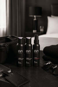 EVY Professional E Smooth Violet Hydra Travel Essentials — Gift Set for Platinum Blonde and Grey Hair