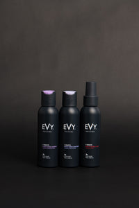 EVY Professional E Smooth Violet Hydra Travel Essentials Kit — Toning for Blonde and Silver Hair 3x100ml