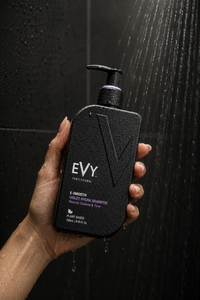 EVY Professional E Smooth Violet Shampoo for Blonde Grey Frizzy Hair