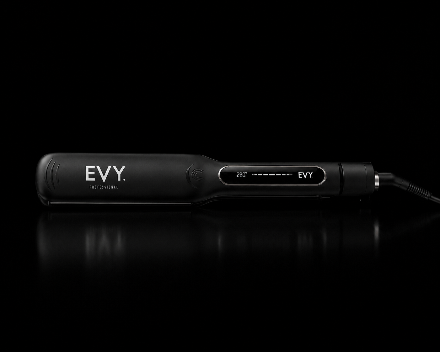EVY Professional OneGlide PRO Silicone Long Plate Straightener Reduces Heat Damage faster 