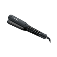 EVY Professional OneGlide PRO Silicone Plate Straightener Reduces Heat Damage