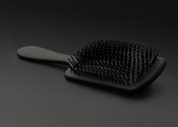 EVY Professional Quad-Tec Paddle Brush for Detangling and Smoothing 