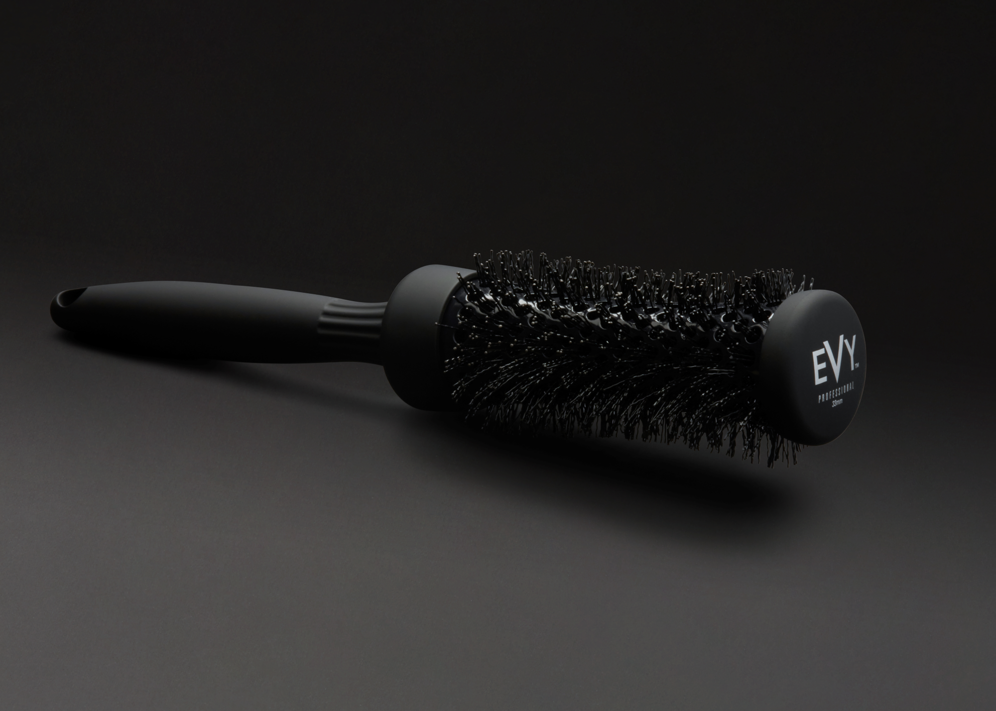 EVY Professional Quad-Tec Round Brush for Medium to Long Hair 33mm
