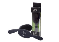 EVY Professional Vegan Cushion Brush for Detangling and Scalp Massage